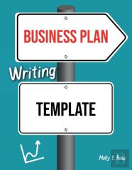 Business Plan Writing Template
