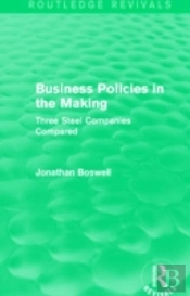 Business Policies In The Making (Routledge Revivals)