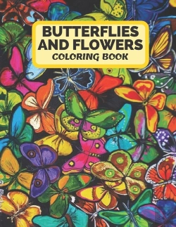 Bertrand.pt - Butterflies And Flowers Coloring Book