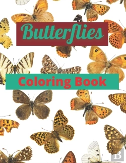 Bertrand.pt - Butterflies Coloring Book