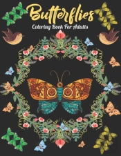 Butterflies Coloring Book For Adults