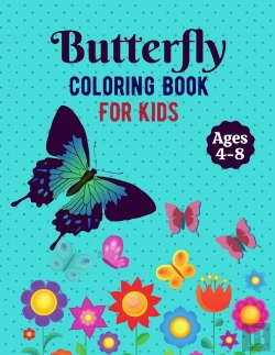 Bertrand.pt - Butterflies Coloring Book For Kids