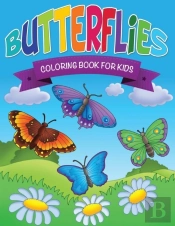 Butterflies Coloring Book For Kids