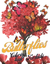 Butterflies Coloring Book For Kids