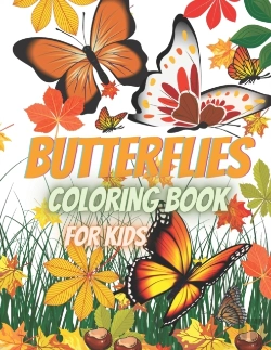 Bertrand.pt - Butterflies Coloring Book For Kids