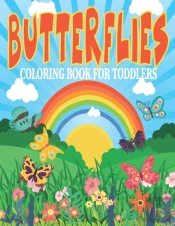 Butterflies Coloring Book For Toddlers