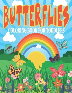 Bertrand.pt - Butterflies Coloring Book For Toddlers