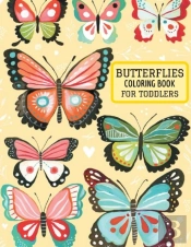 Butterflies Coloring Book For Toddlers