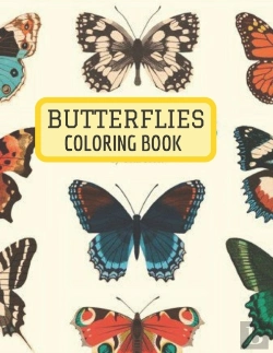 Bertrand.pt - Butterflies Coloring Book