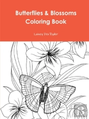 Butterflies & Blossoms Coloring Book