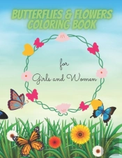 Butterflies & Flowers Coloring Book