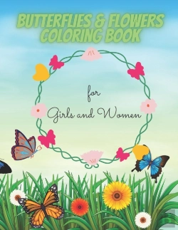 Bertrand.pt - Butterflies & Flowers Coloring Book