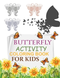 Bertrand.pt - Butterfly Activity Coloring Book For Kids