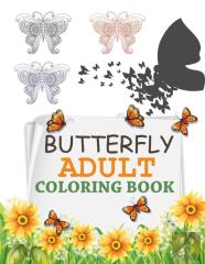 Butterfly Adult Coloring Book