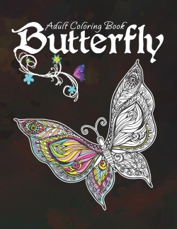 Bertrand.pt - Butterfly Adult Coloring Book