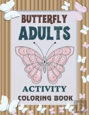 Butterfly Adults Activity Coloring Book