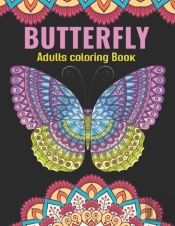 Butterfly Adults Coloring Book