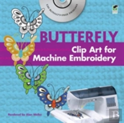 Bertrand.pt - Butterfly Clip Art For Machine Embroidery