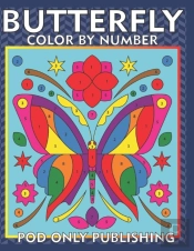 Butterfly Color By Number For Kids