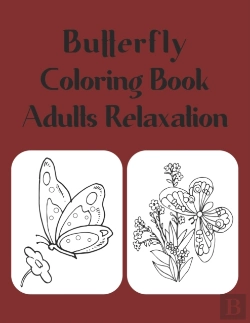 Bertrand.pt - Butterfly Coloring Book Adults Relaxation