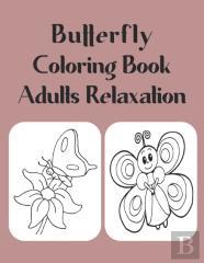Butterfly Coloring Book Adults Relaxation