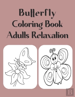 Bertrand.pt - Butterfly Coloring Book Adults Relaxation