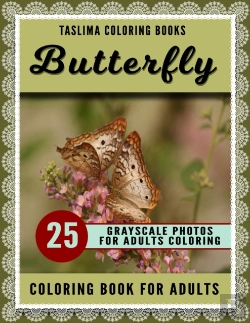 Bertrand.pt - Butterfly Coloring Book For Adults