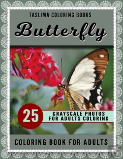 Bertrand.pt - Butterfly Coloring Book For Adults
