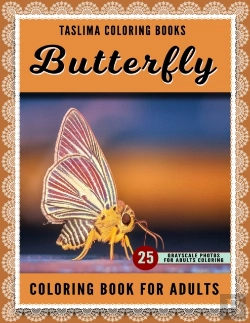 Bertrand.pt - Butterfly Coloring Book For Adults