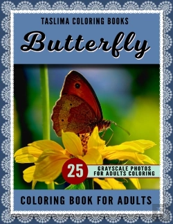 Bertrand.pt - Butterfly Coloring Book For Adults