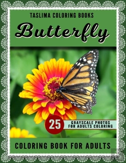 Bertrand.pt - Butterfly Coloring Book For Adults