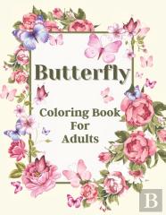 Butterfly Coloring Book For Adults