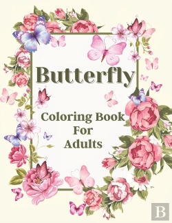 Bertrand.pt - Butterfly Coloring Book For Adults