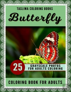 Bertrand.pt - Butterfly Coloring Book For Adults