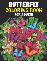 Butterfly Coloring Book For Adults