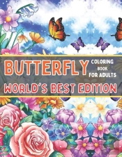 Butterfly Coloring Book For Adults World'S Best Edition