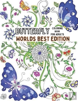 Bertrand.pt - Butterfly Coloring Book For Adults World'S Best Edition