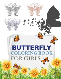 Bertrand.pt - Butterfly Coloring Book For Girls