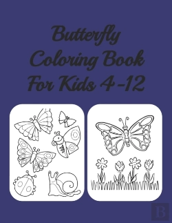 Bertrand.pt - Butterfly Coloring Book For Kids 4-12