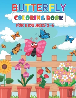 Bertrand.pt - Butterfly Coloring Book For Kids Ages 2-6