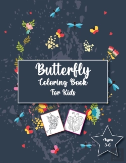 Bertrand.pt - Butterfly Coloring Book For Kids Ages 3-6