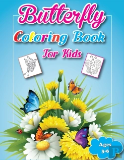 Bertrand.pt - Butterfly Coloring Book For Kids Ages 3-6