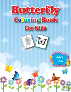 Bertrand.pt - Butterfly Coloring Book For Kids Ages 3-6