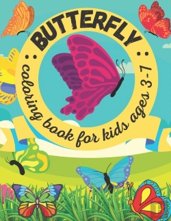 Bertrand.pt - Butterfly Coloring Book For Kids Ages 3-7