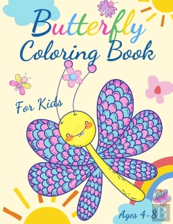 Bertrand.pt - Butterfly Coloring Book For Kids Ages 4-8