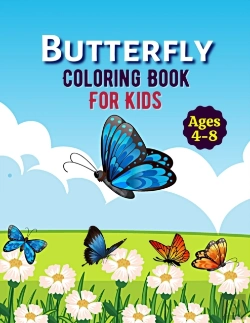 Bertrand.pt - Butterfly Coloring Book For Kids Ages 4-8