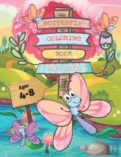 Bertrand.pt - Butterfly Coloring Book For Kids Ages 4-8