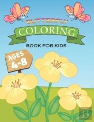Butterfly Coloring Book For Kids Ages 4-8
