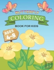 Butterfly Coloring Book For Kids Ages 4-8