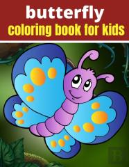 Butterfly Coloring Book For Kids
